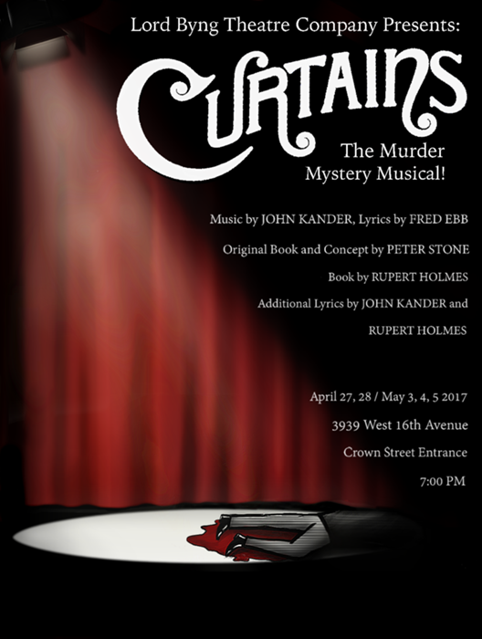Curtains The Musical at Lord Byng Secondary School Performances